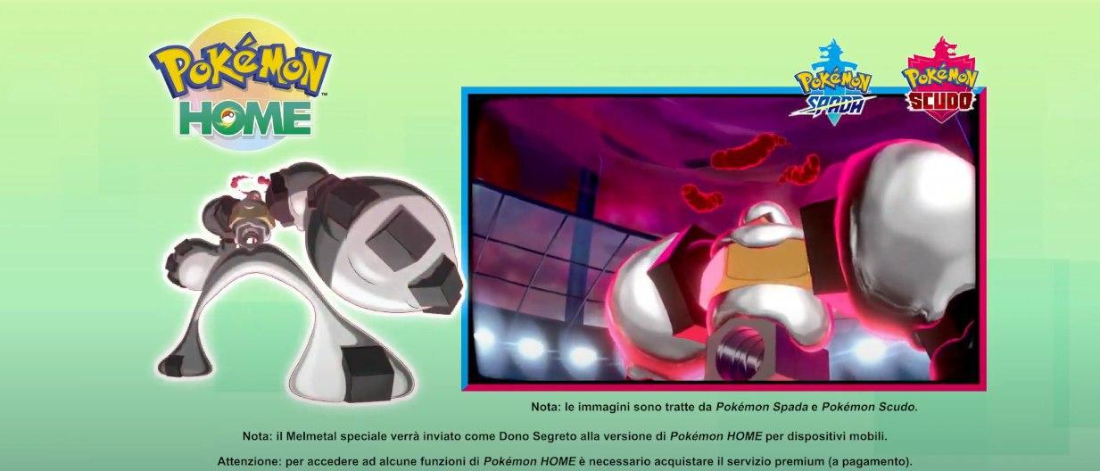 Ecco tutte le caratteristiche riguardanti Melmetal Gigamax disponibile come Dono Segreto su Pokémon HOME!