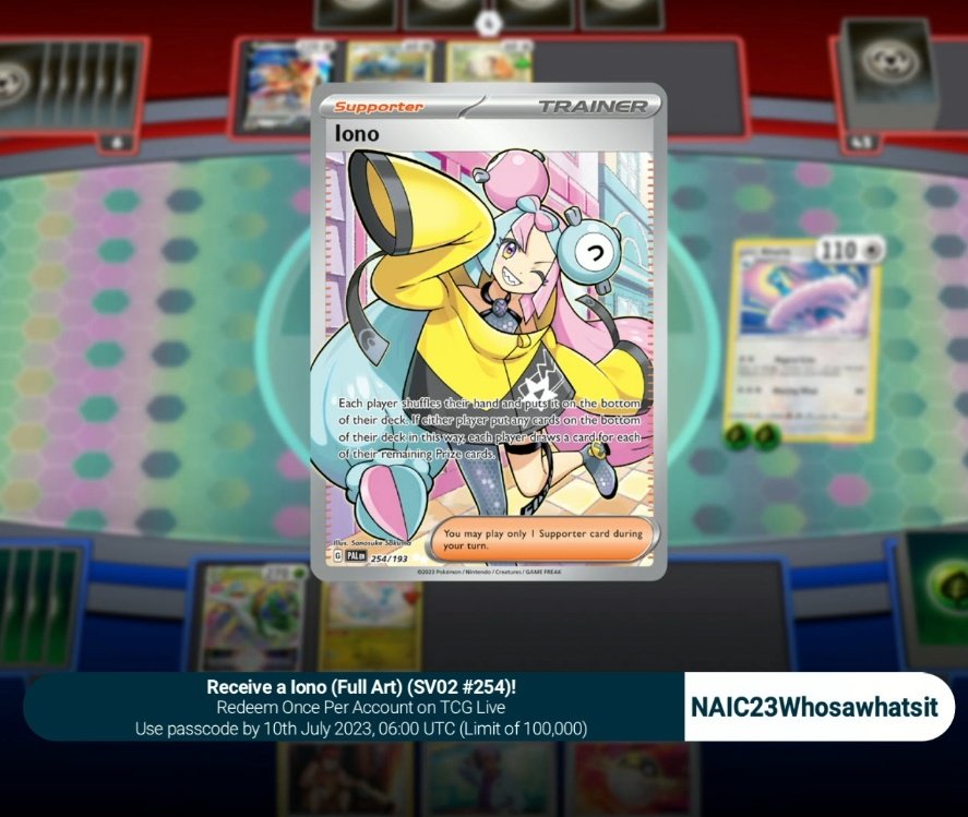 Disponibile il codice per ottenere la carta speciale di Kissara su GCC Pokémon Live